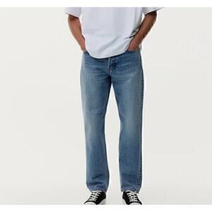H&M relaxed Tapered coupe Fuselee Decontractee small